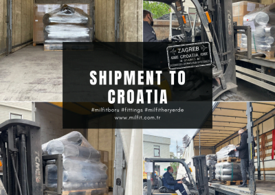 Our fittings shipment to Croatia