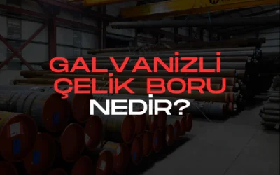 Galvanizli Çelik Boru