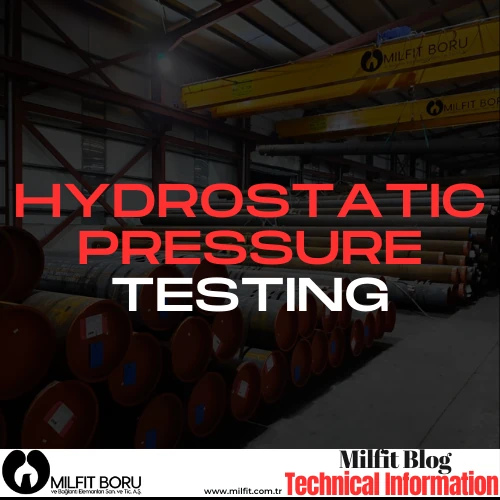 Hydrostatic Pressure Testing Seamless Steel Pipe In Turkey