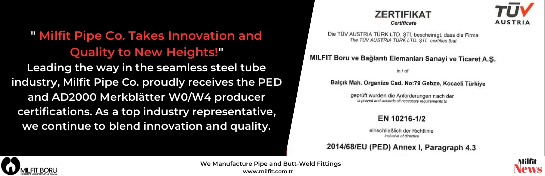 Milfit Pipe Co. Takes Innovation and Quality to New Heights!